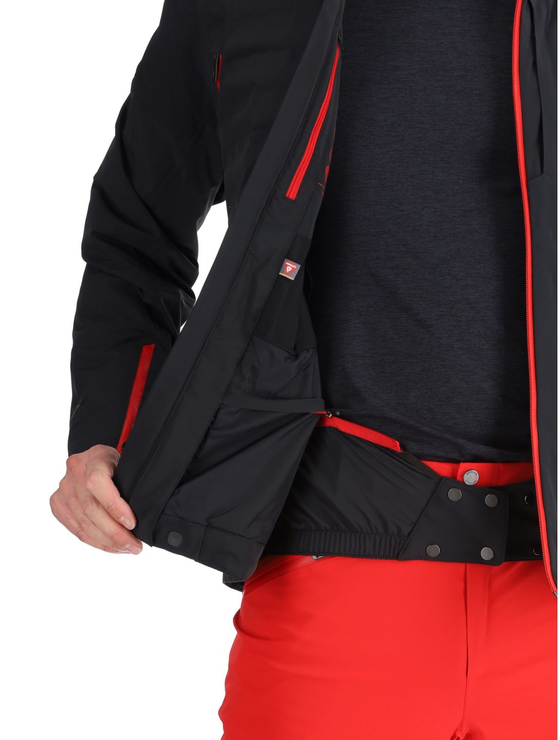 Spyder, Pinnacle ski jacket men Black black 