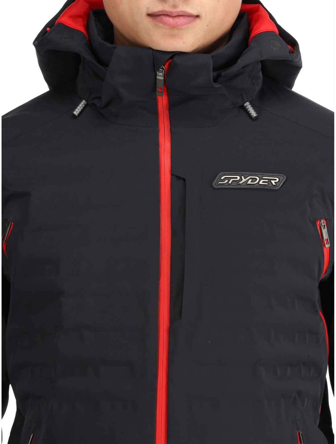 Spyder, Pinnacle ski jacket men Black black 