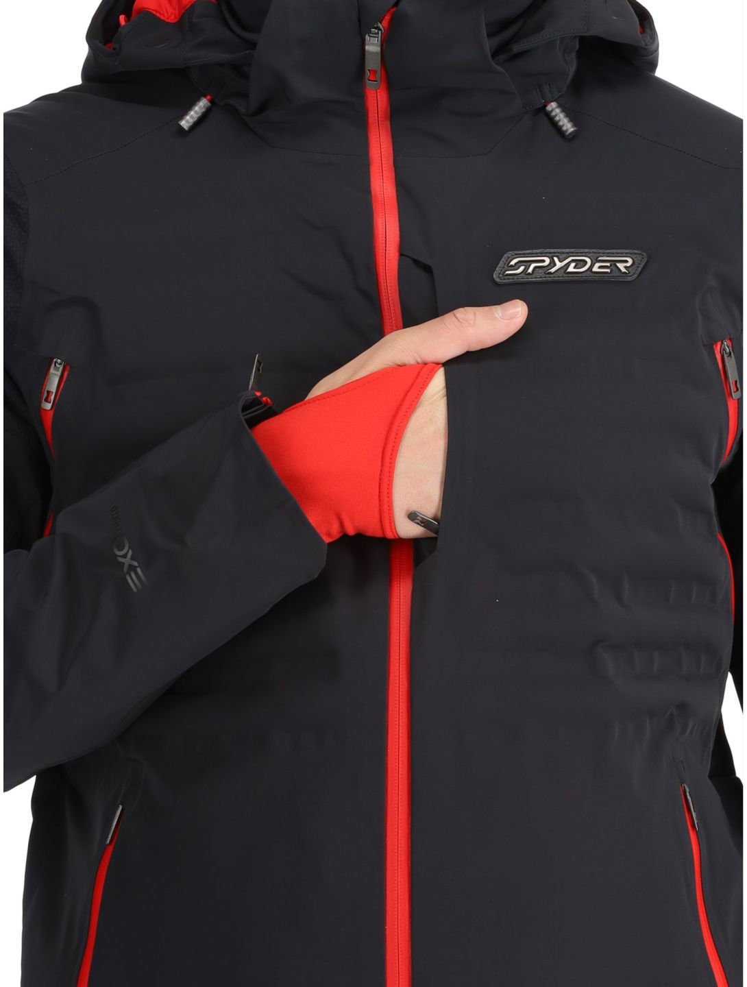 Spyder, Pinnacle ski jacket men Black black 