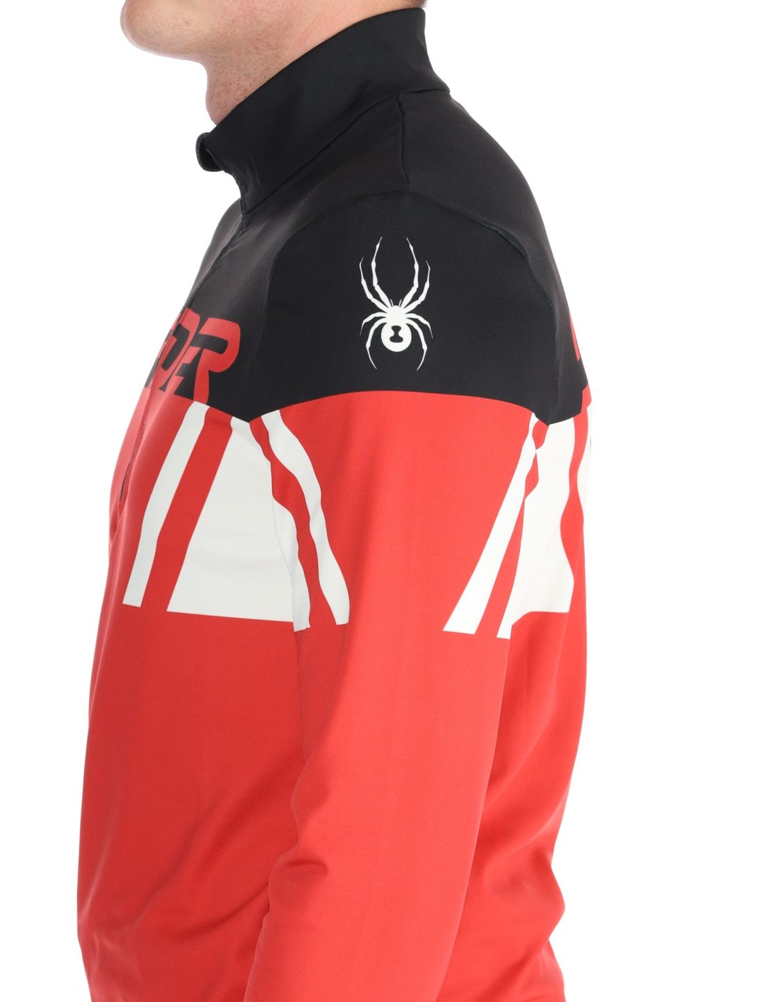 Spyder, Podium 1/2 Zip pullover men Spyder Red red 