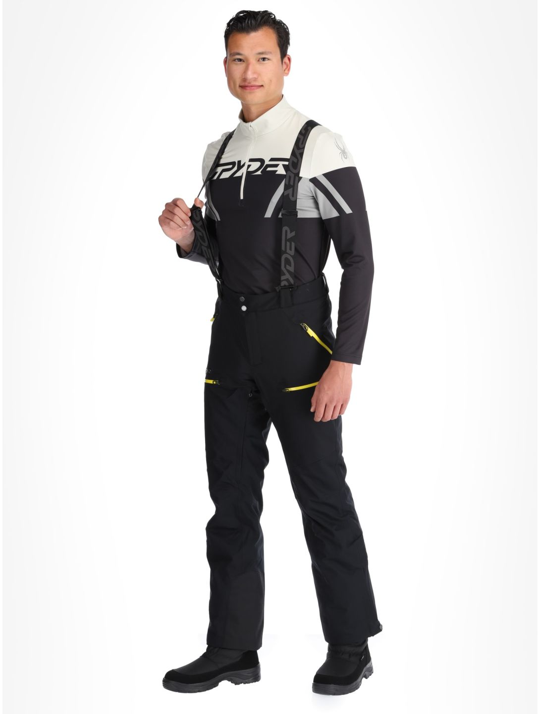 Spyder, Propulsion ski pants men Black black 