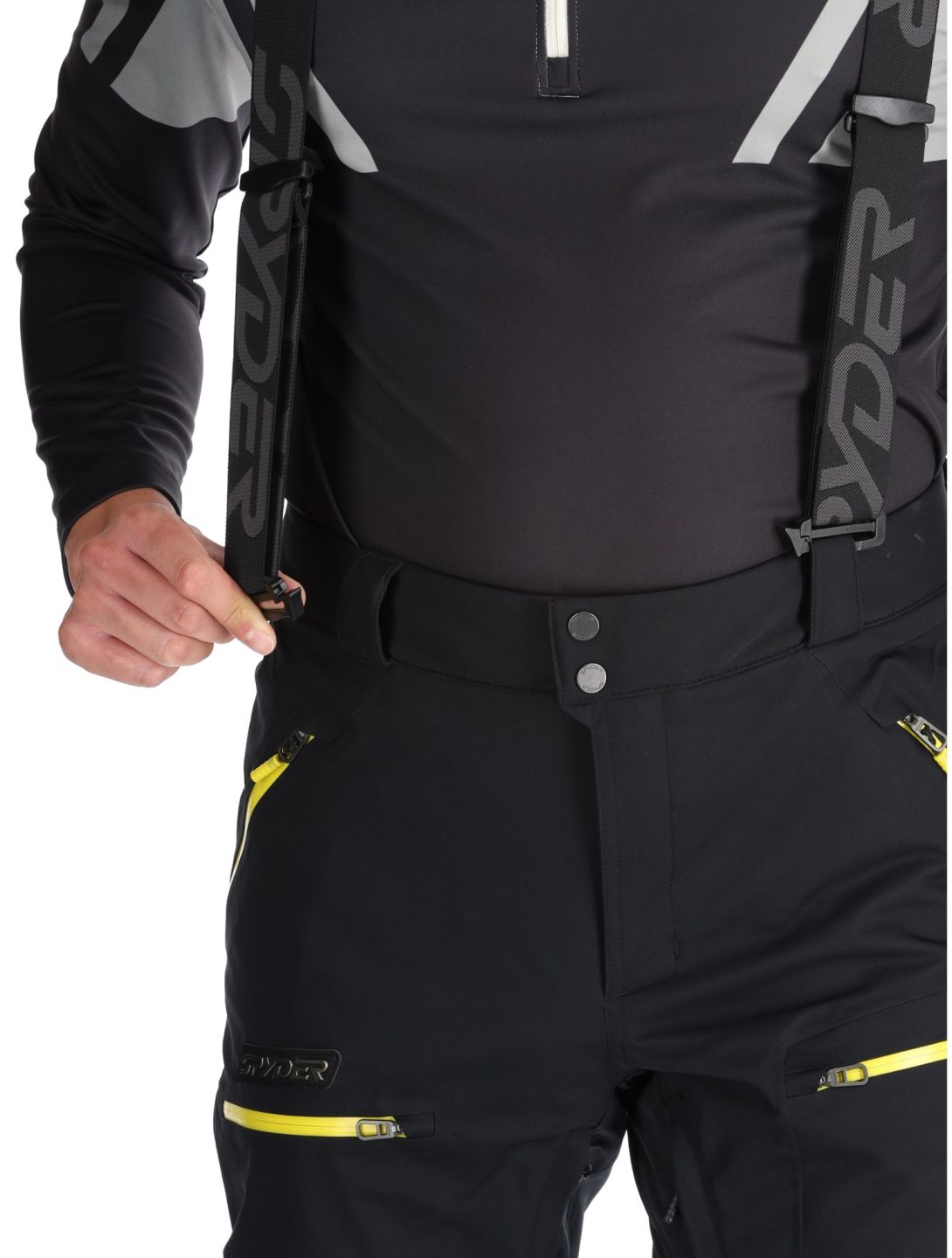 Spyder, Propulsion ski pants men Black black 