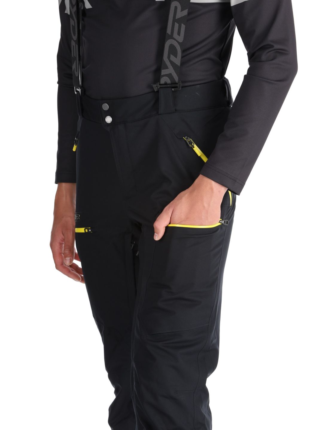 Spyder, Propulsion ski pants men Black black 