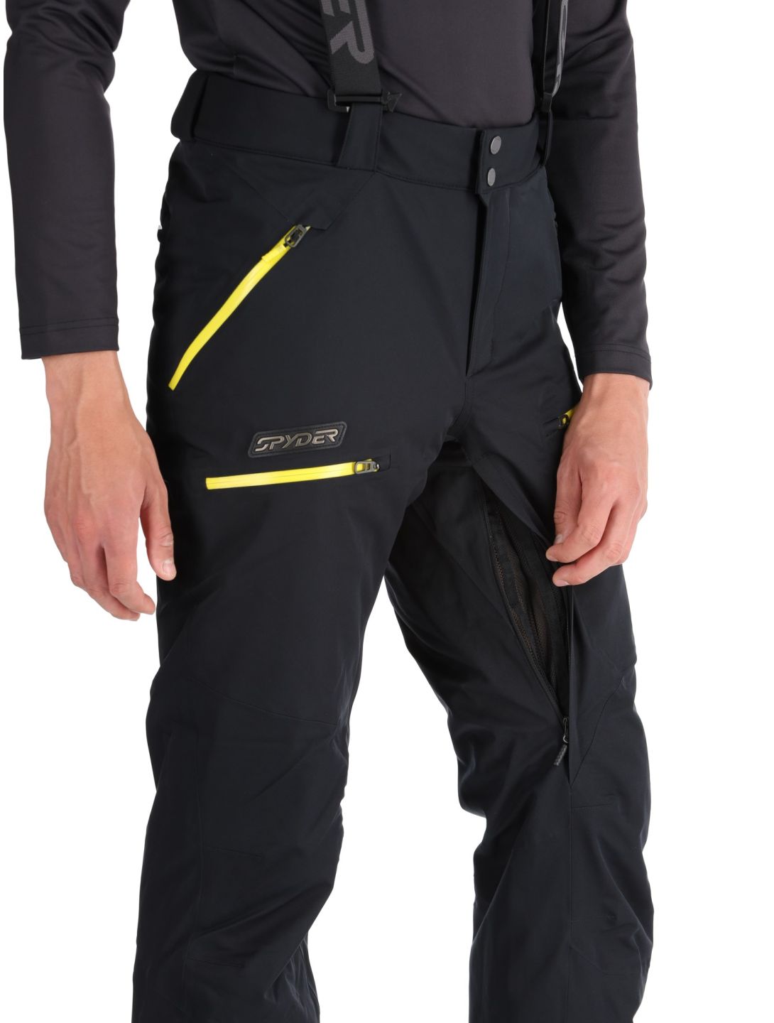 Spyder, Propulsion ski pants men Black black 