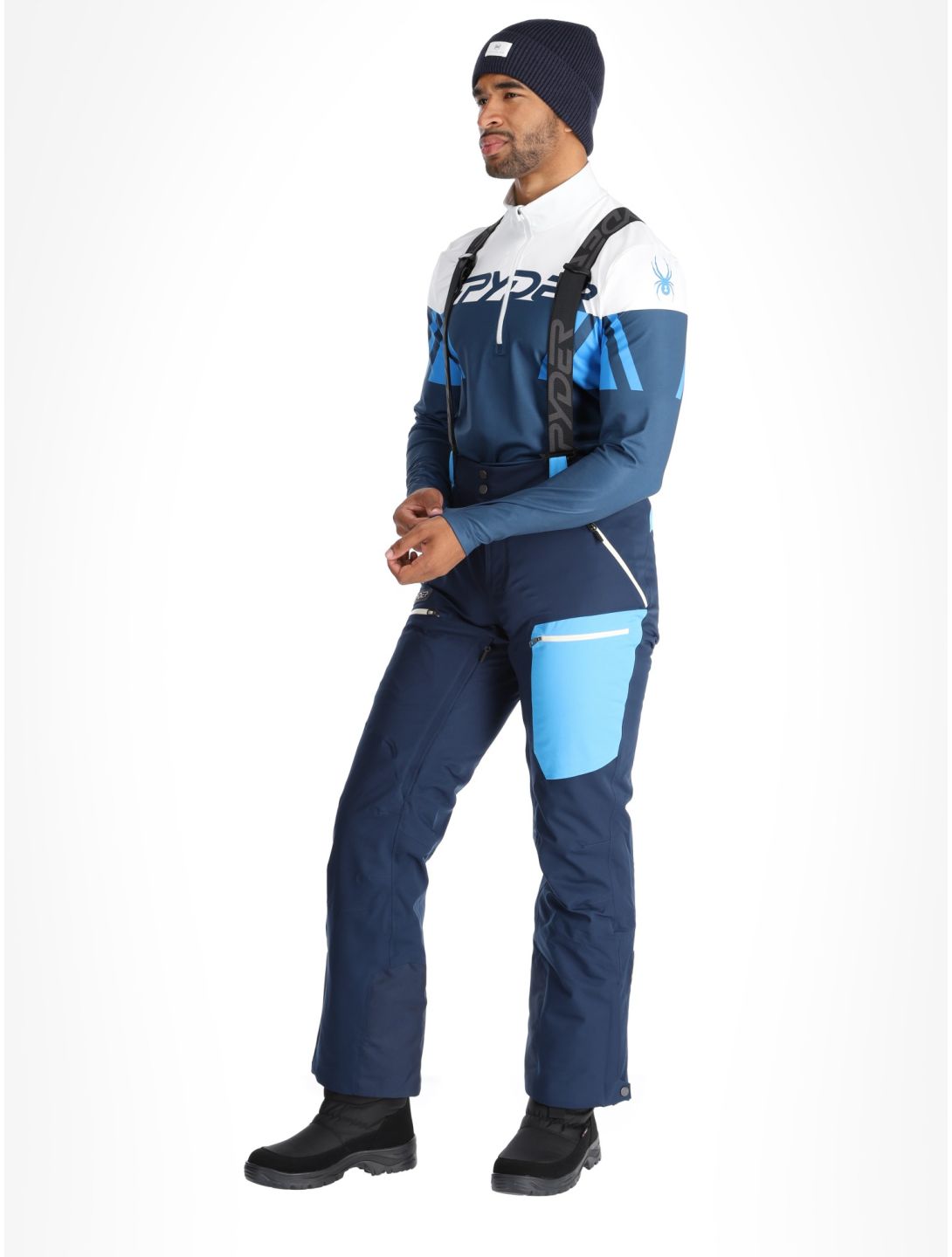 Spyder, Propulsion ski pants men True Navy blue 