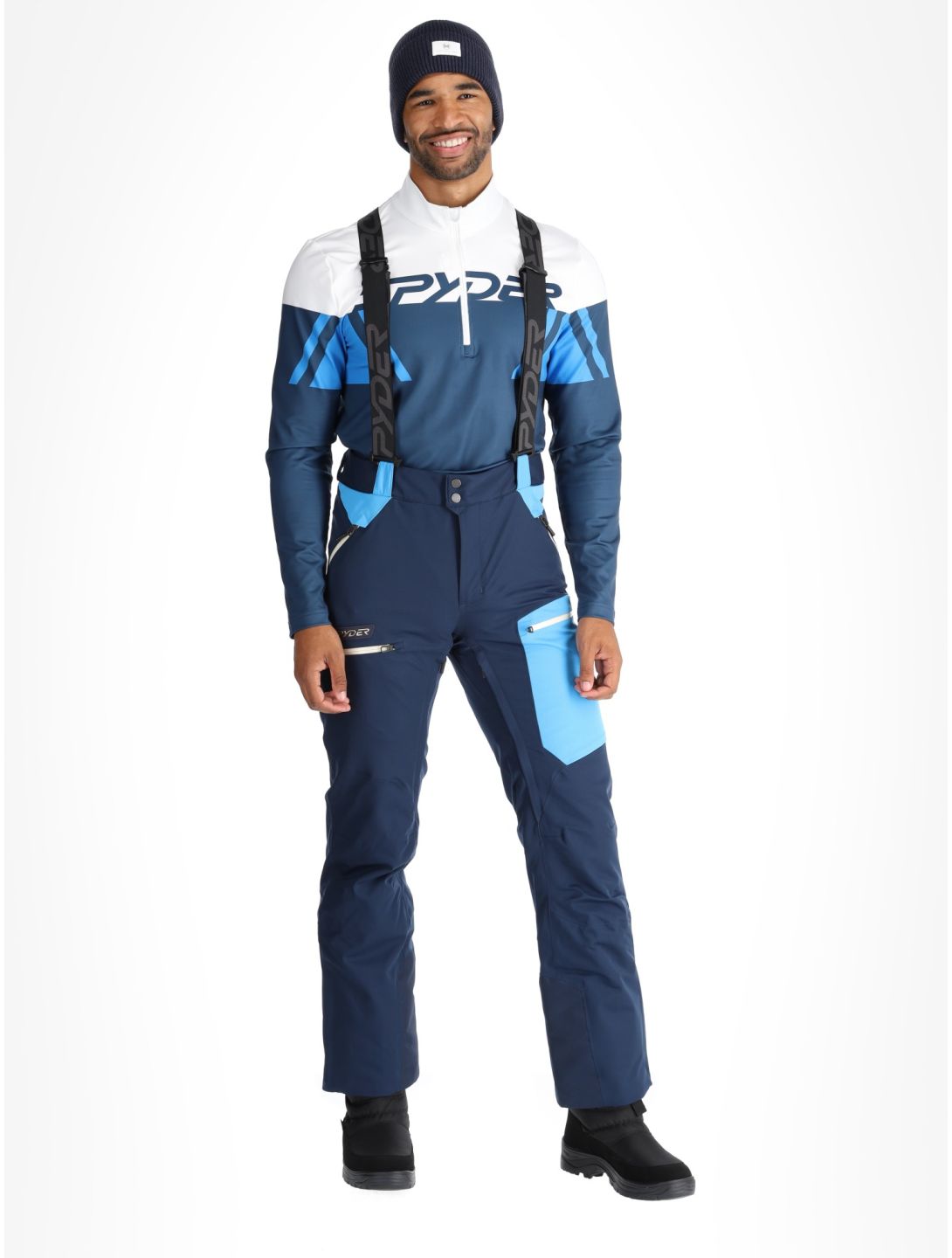 Spyder, Propulsion ski pants men True Navy blue 