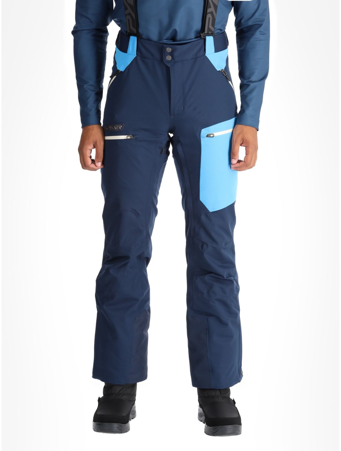 Spyder, Propulsion ski pants men True Navy blue 