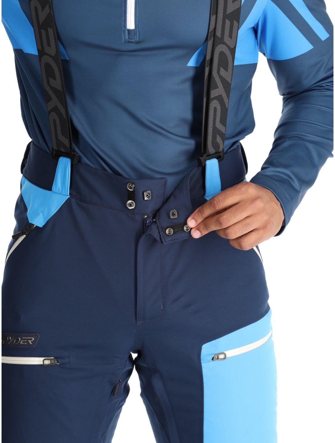 Spyder, Propulsion ski pants men True Navy blue 