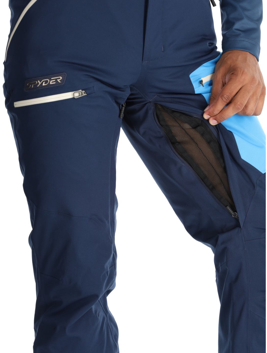 Spyder, Propulsion ski pants men True Navy blue 