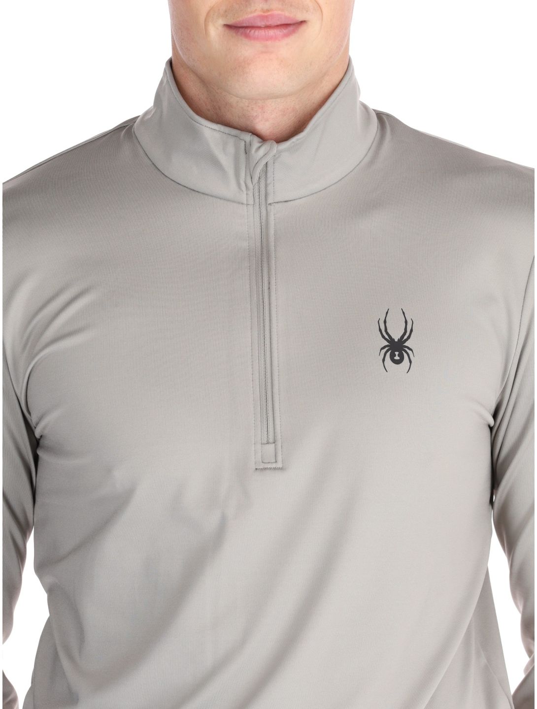 Spyder, Prospect 1/2 Zip pullover men Concrete grey 