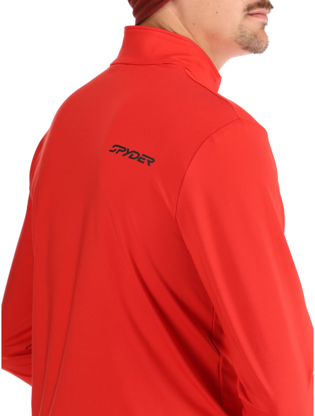 Spyder, Prospect 1/2 Zip pullover men Spyder Red red 