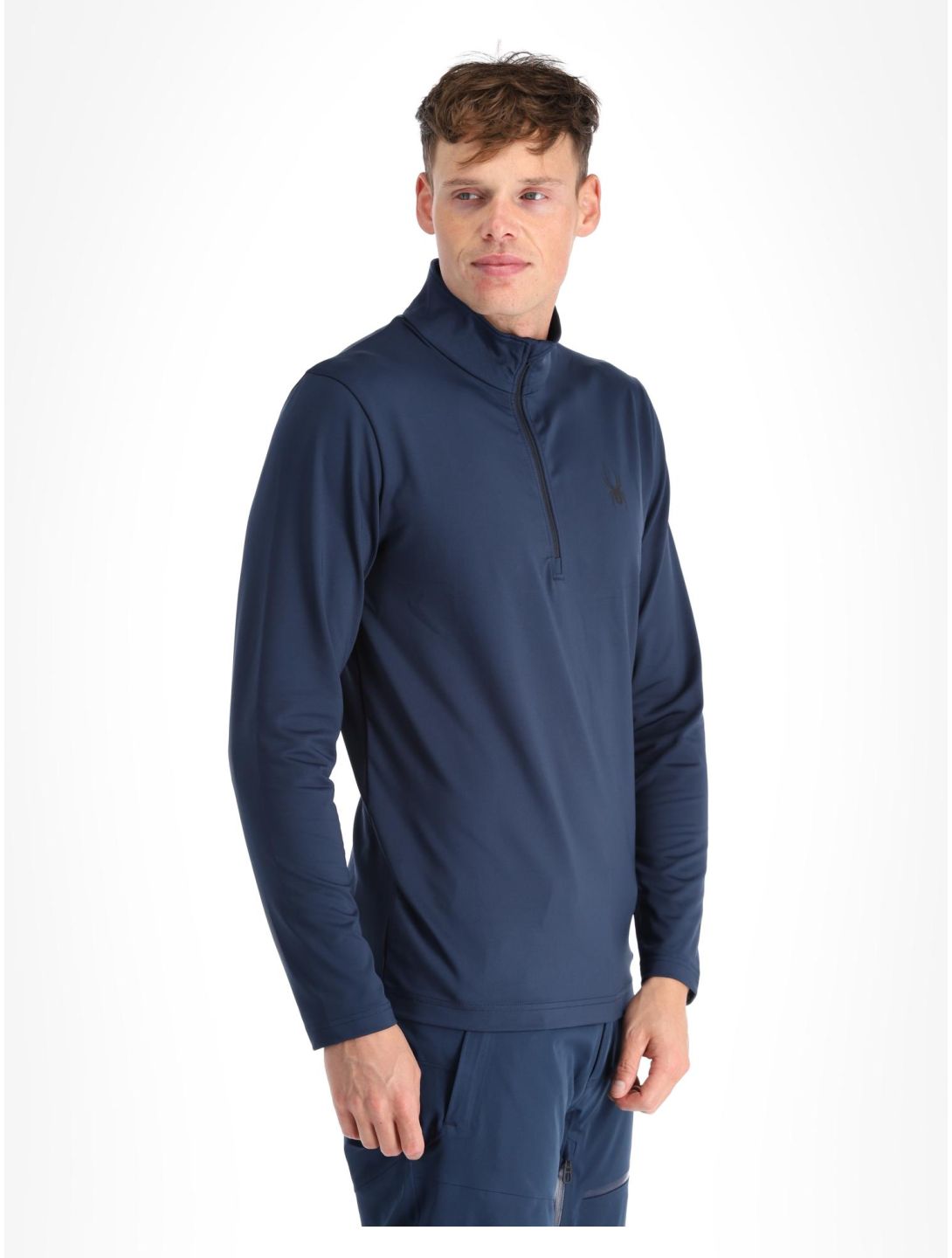 Spyder, Prospect 1/2 Zip pullover men True Navy blue 