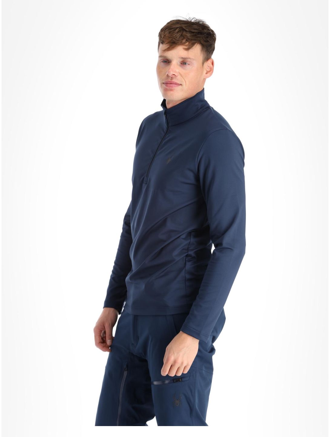 Spyder, Prospect 1/2 Zip pullover men True Navy blue 