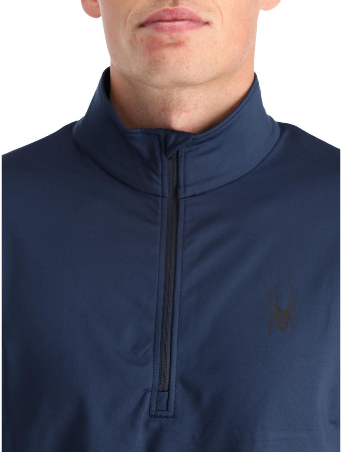 Spyder, Prospect 1/2 Zip pullover men True Navy blue 