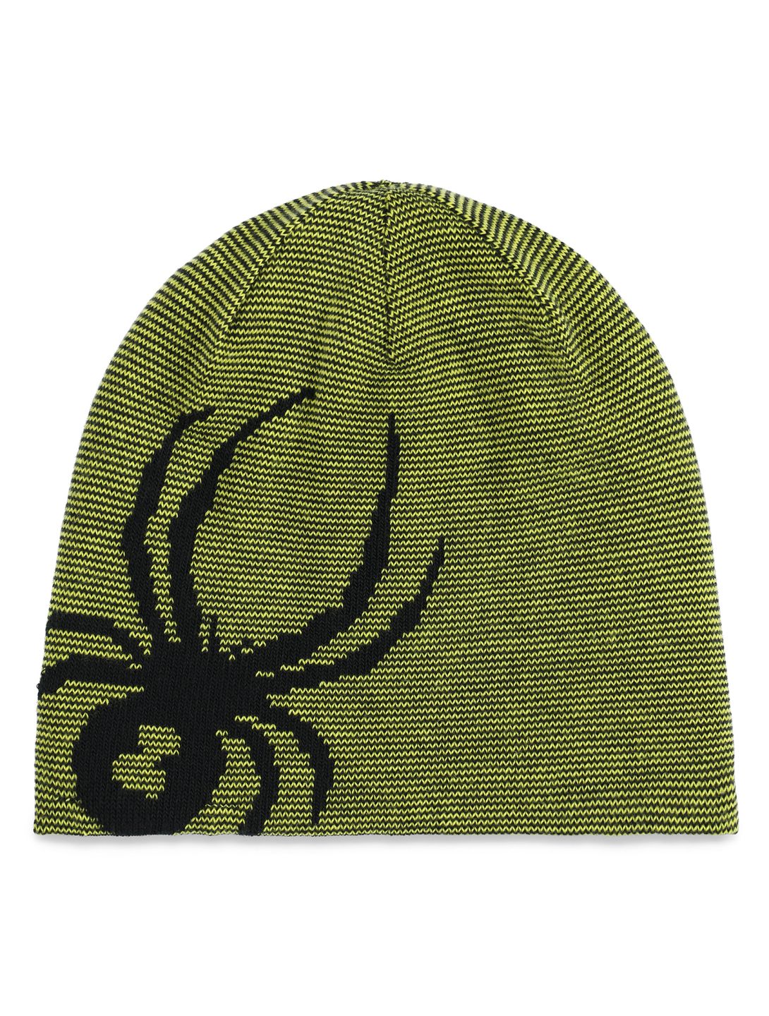 Spyder, Reversible Innsbruck beanie men Acid Yellow yellow 