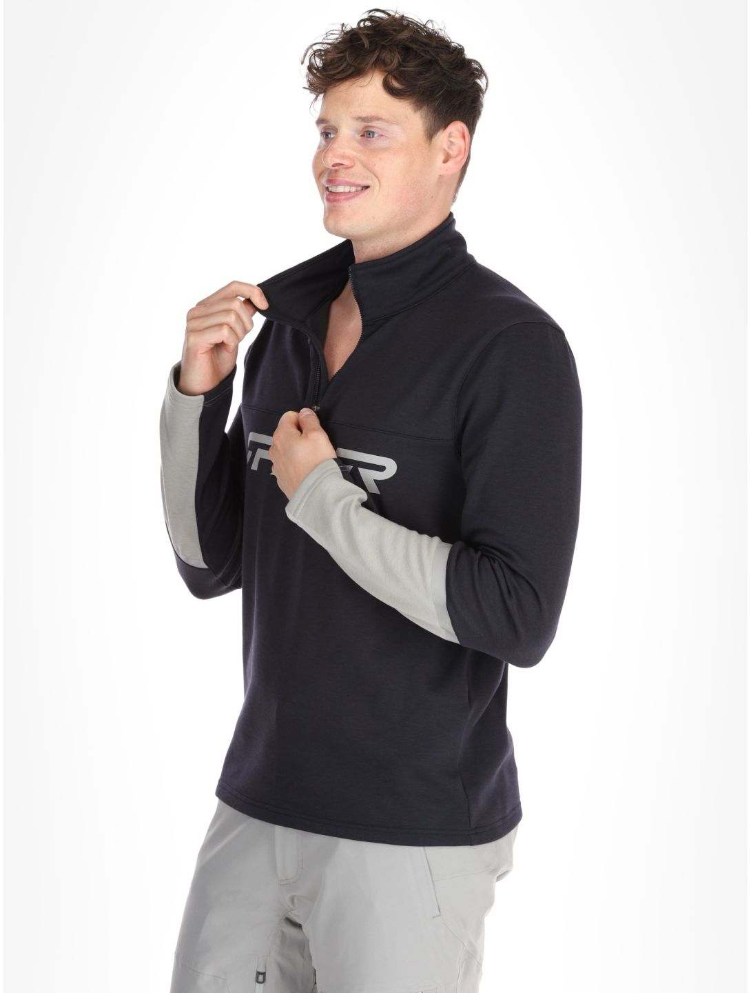 Spyder, Speed Fleece 1/2 Zip pullover men Black black 