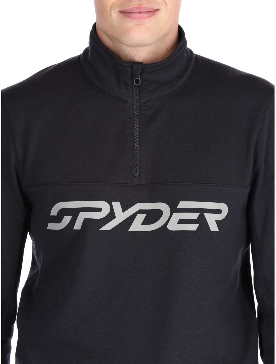 Spyder, Speed Fleece 1/2 Zip pullover men Black black 