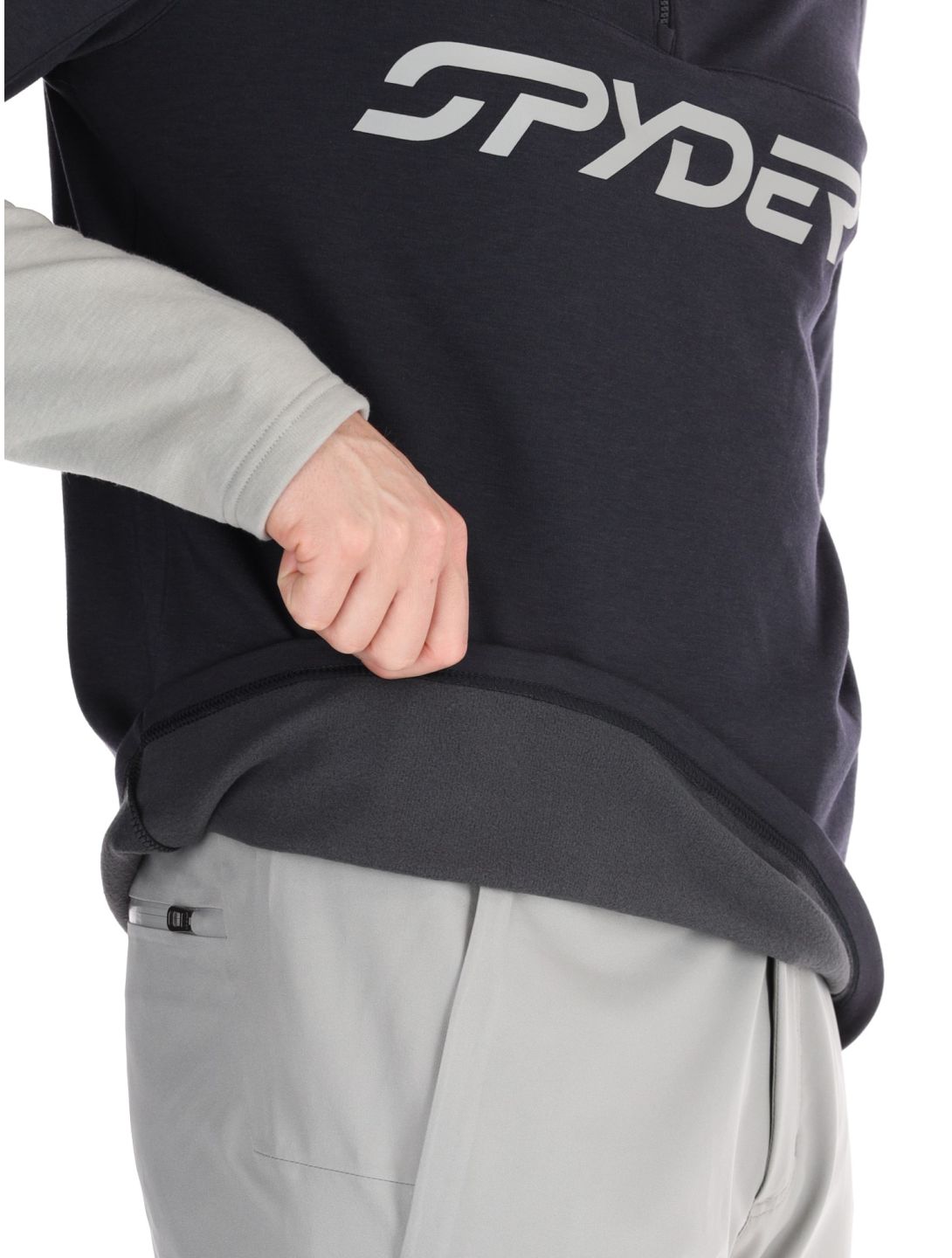 Spyder, Speed Fleece 1/2 Zip pullover men Black black 