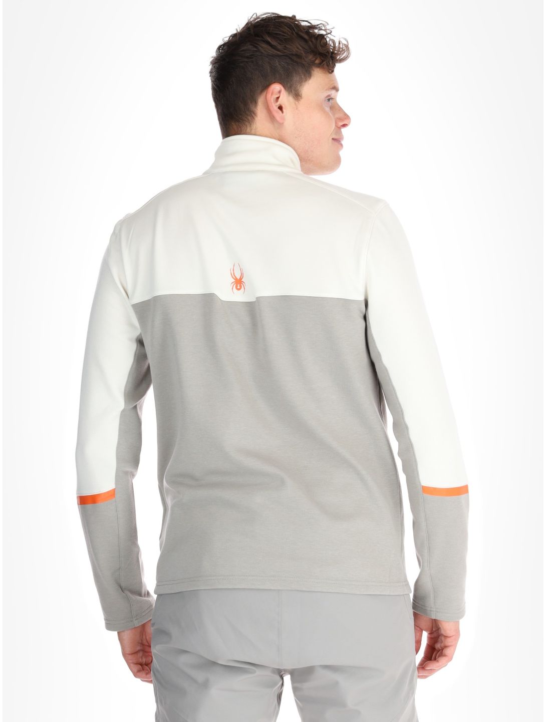 Spyder, Speed Fleece 1/2 Zip pullover men Concrete grey 