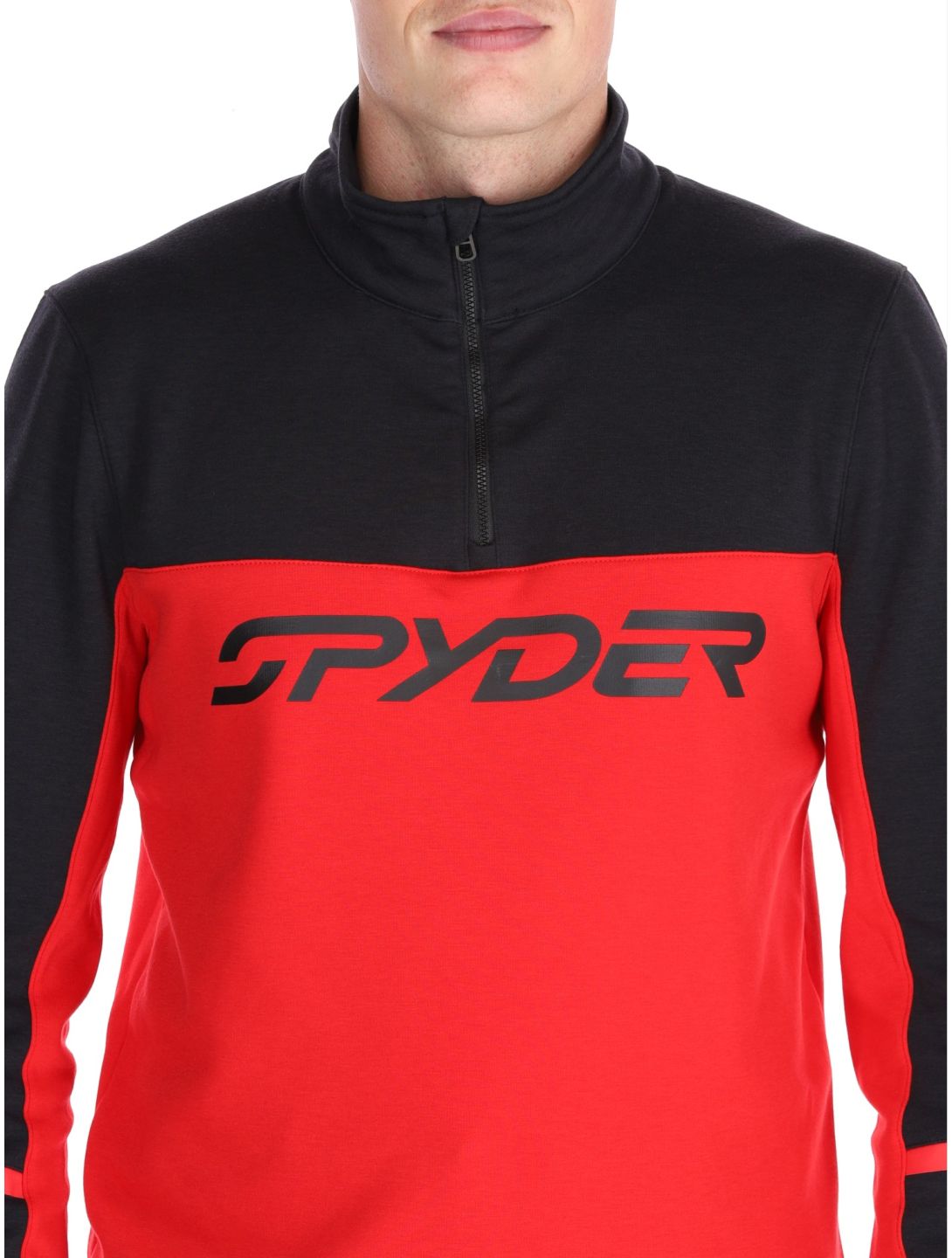 Spyder, Speed Fleece 1/2 Zip pullover men Spyder Red red 