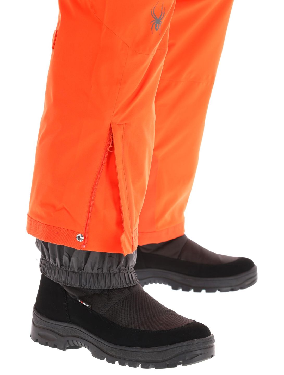 Spyder, Terrain Bib ski pants men Twisted Orange orange 