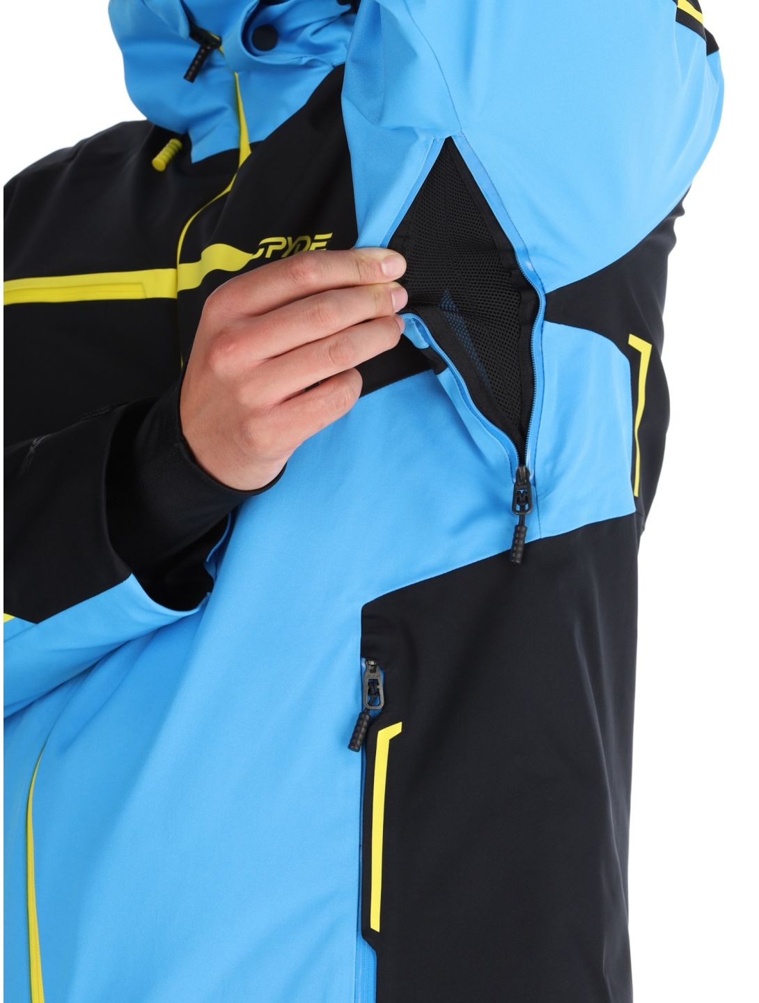 Spyder, Titan ski jacket men Aether Blue blue 