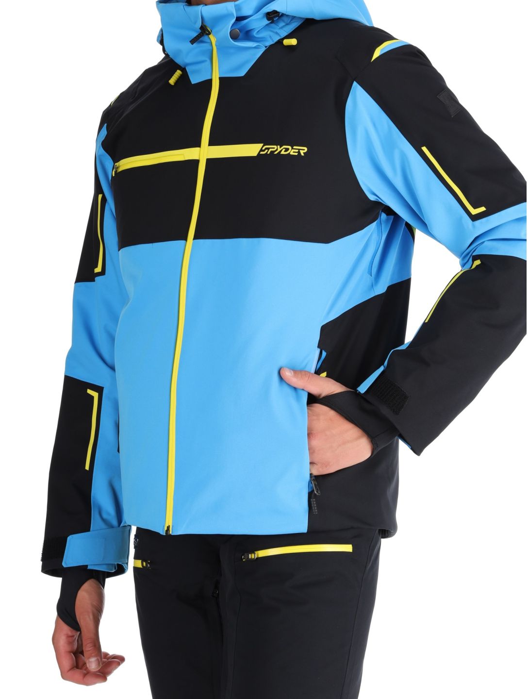 Spyder, Titan ski jacket men Aether Blue blue 