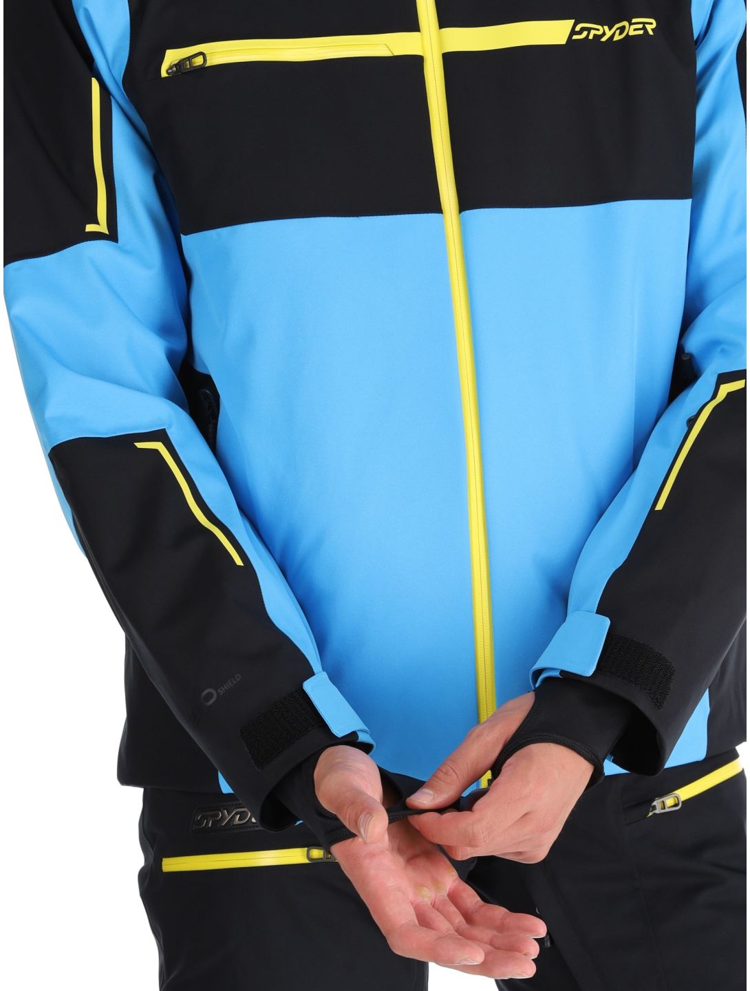 Spyder, Titan ski jacket men Aether Blue blue 