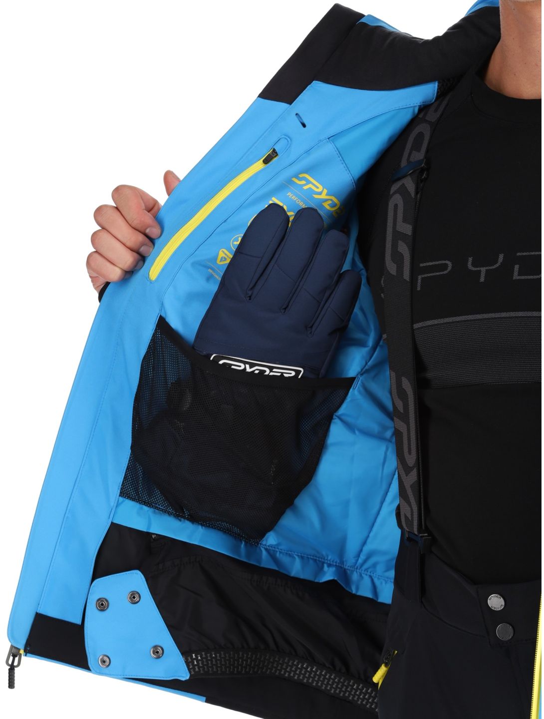 Spyder, Titan ski jacket men Aether Blue blue 