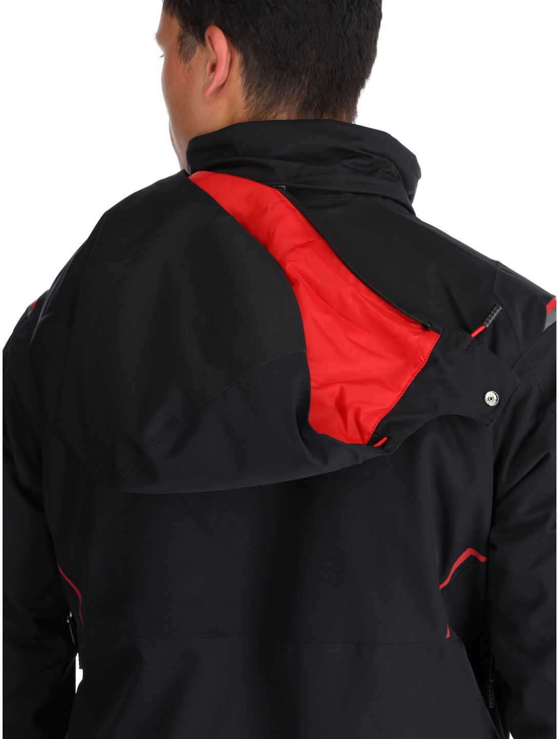 Spyder, Titan ski jacket men Black black 