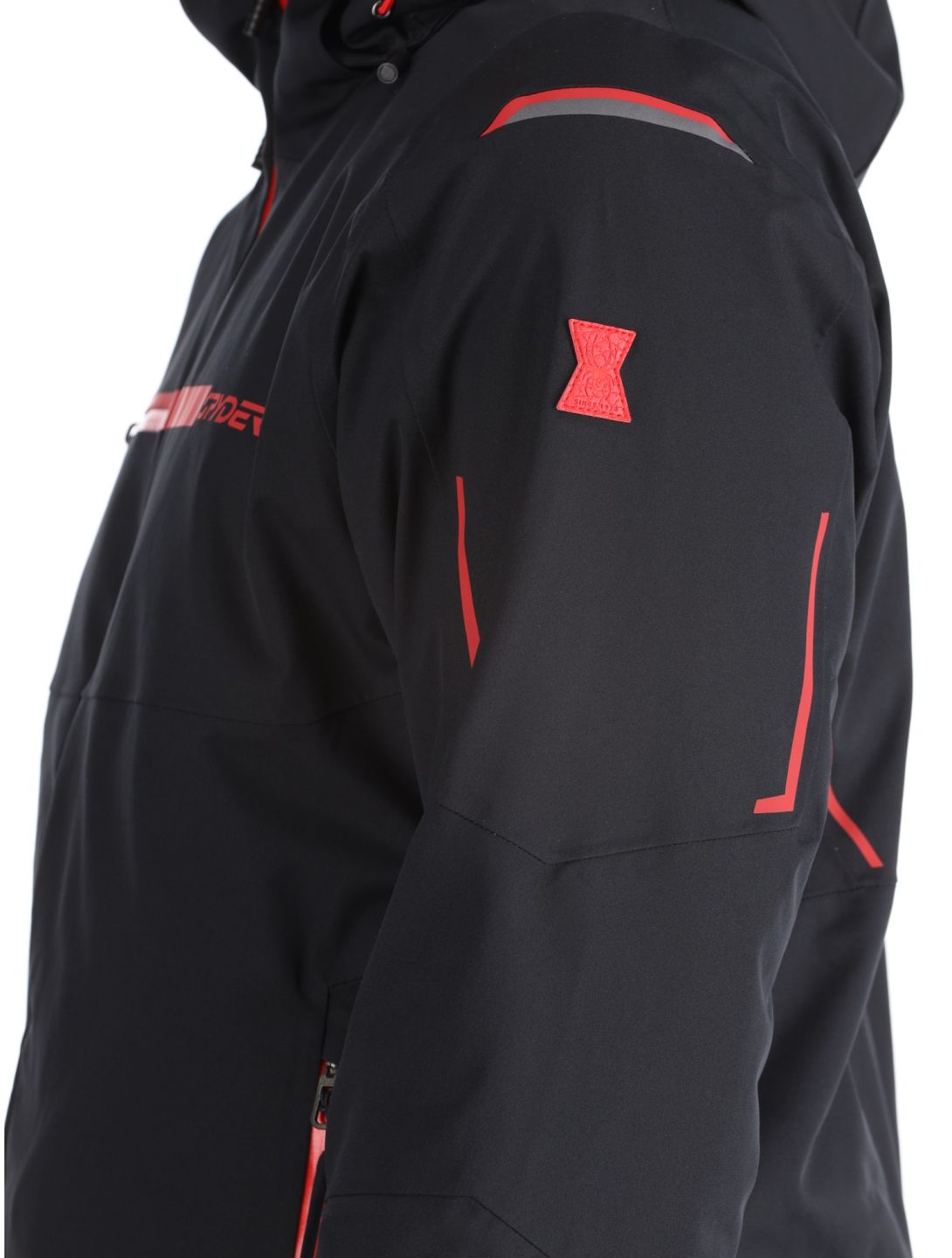 Spyder, Titan ski jacket men Black black 