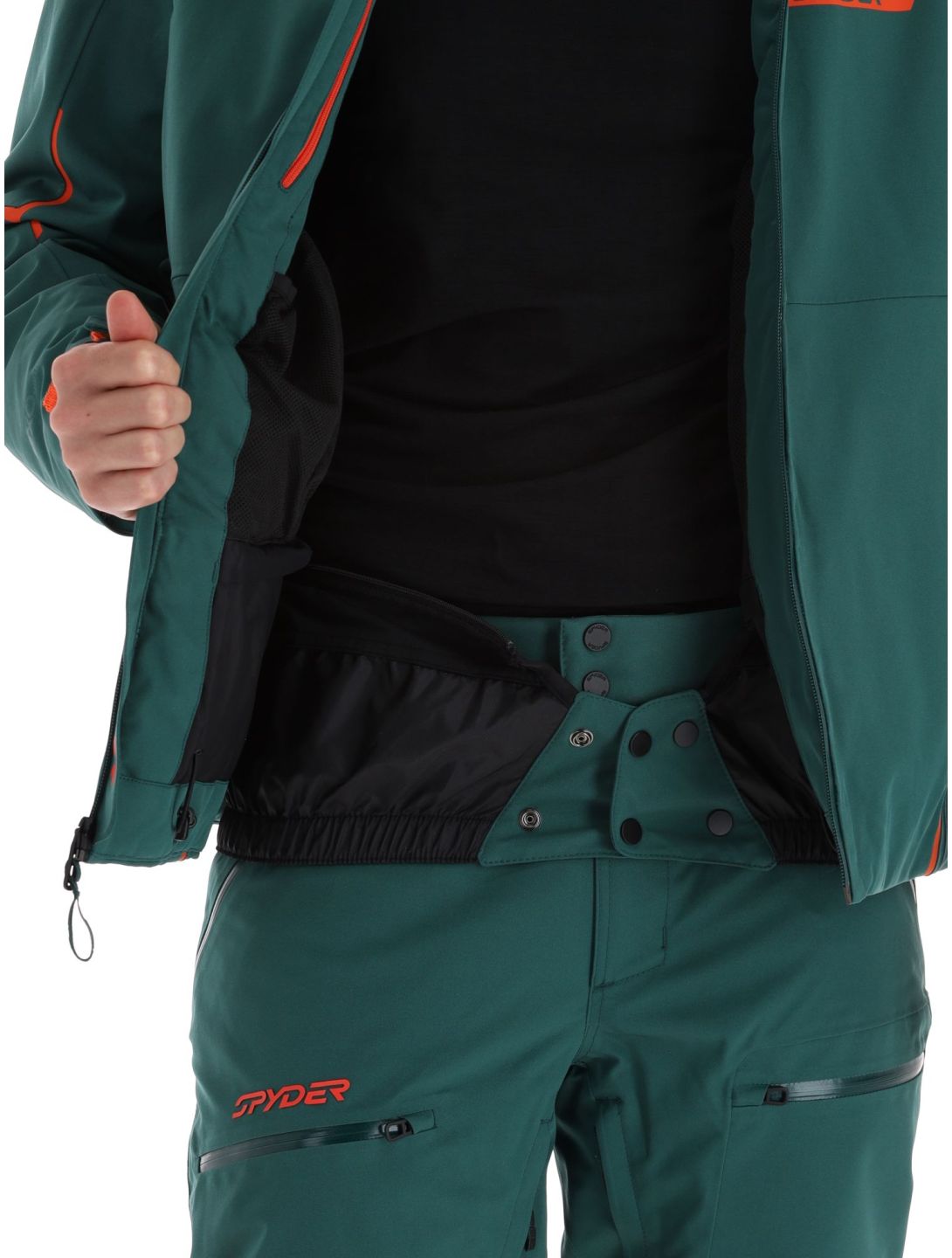 Spyder, Titan ski jacket men Cypress Green green 