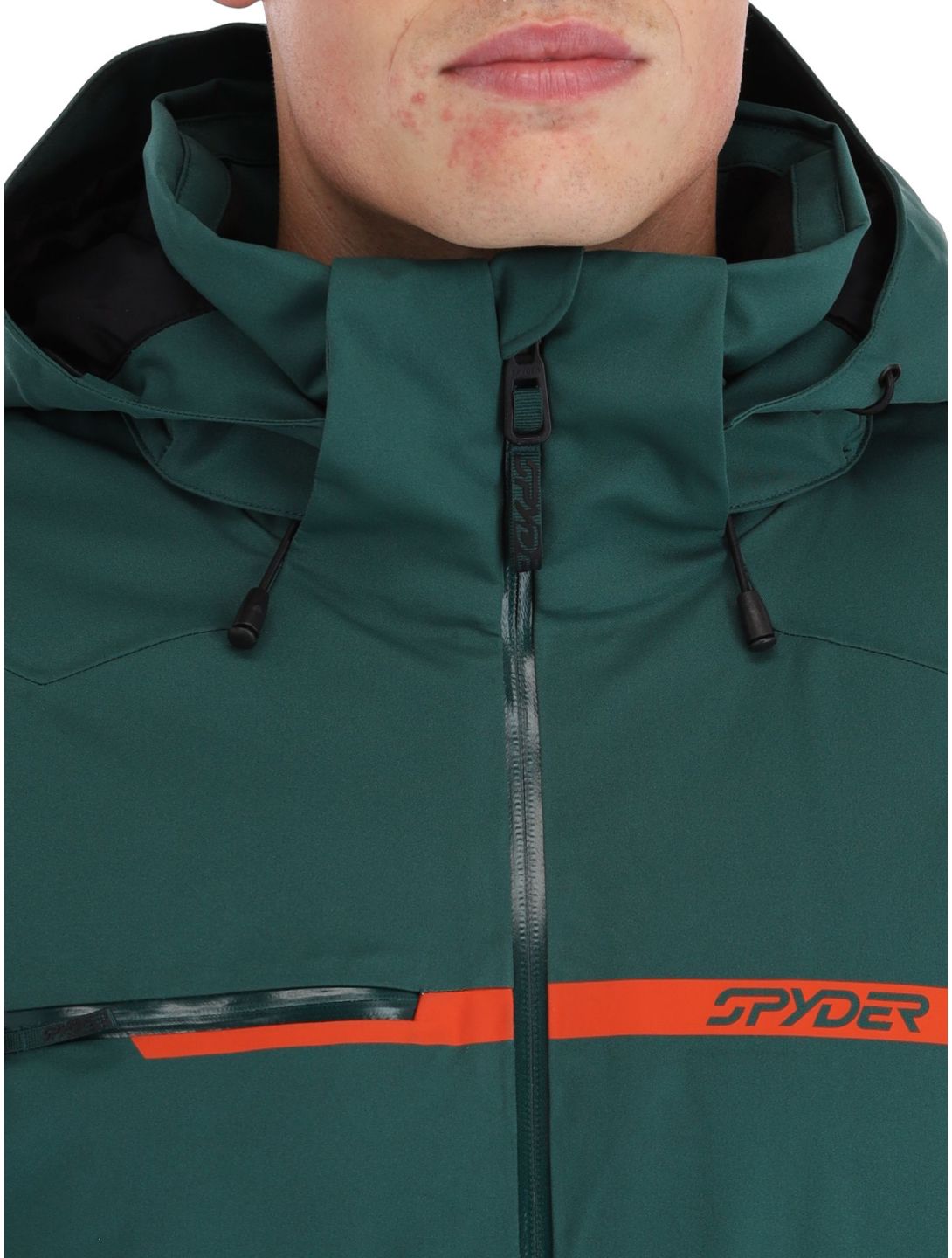 Spyder, Titan ski jacket men Cypress Green green 