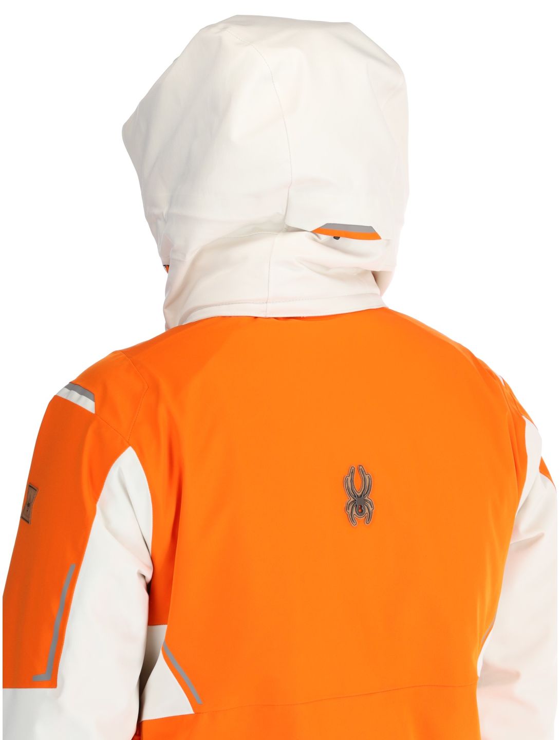 Spyder, Titan ski jacket men Orange Shock beige, orange 