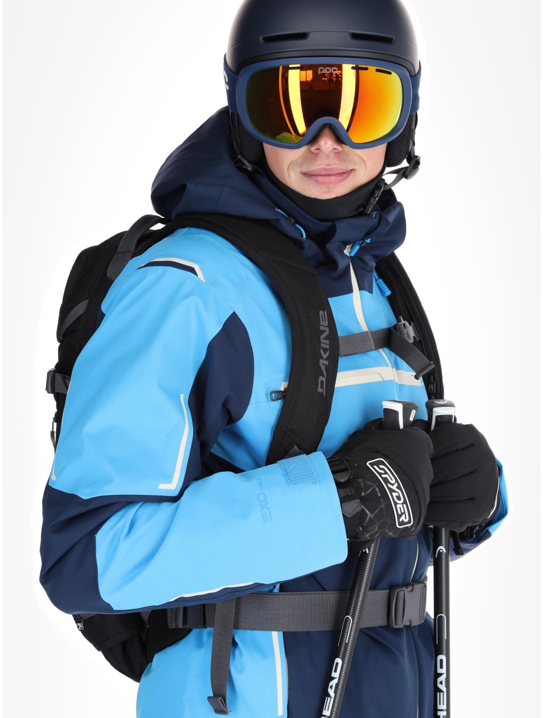 Spyder, Titan ski jacket men True Navy blue 