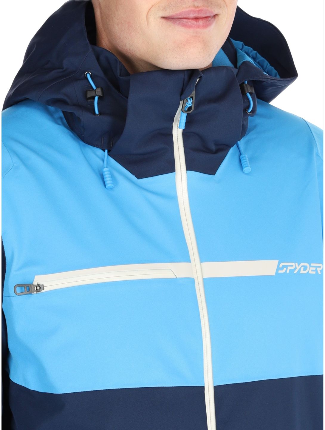 Spyder, Titan ski jacket men True Navy blue 