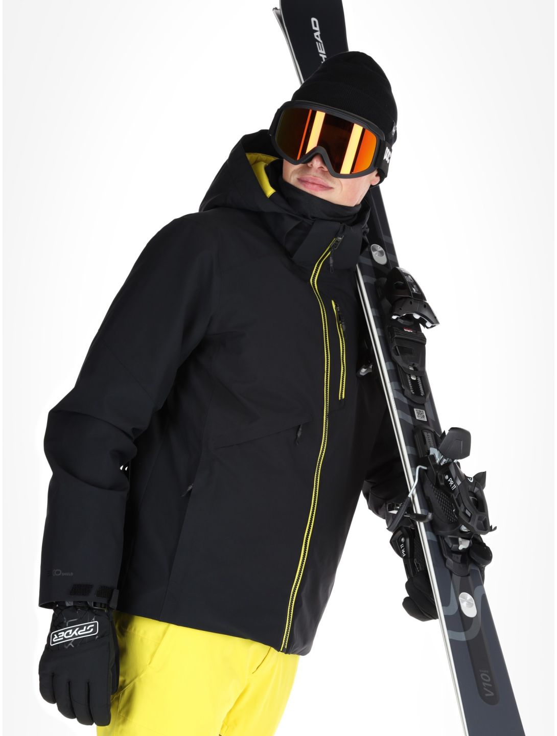 Spyder, Tripoint ski jacket men Black black 