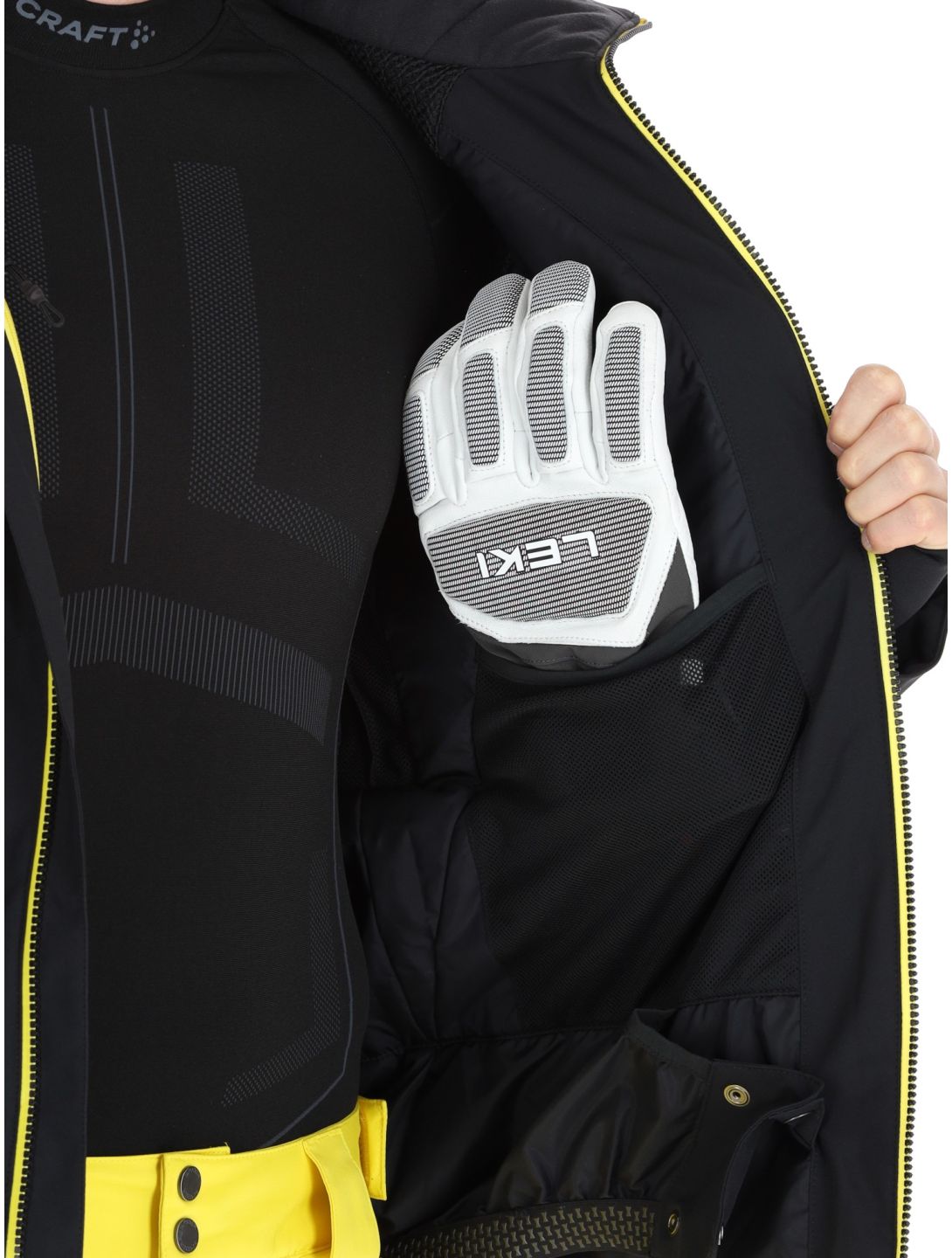 Spyder, Tripoint ski jacket men Black black 