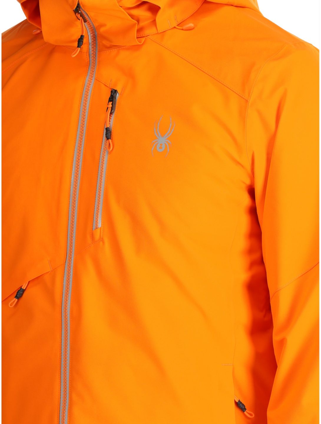 Spyder, Tripoint ski jacket men Orange Shock black 