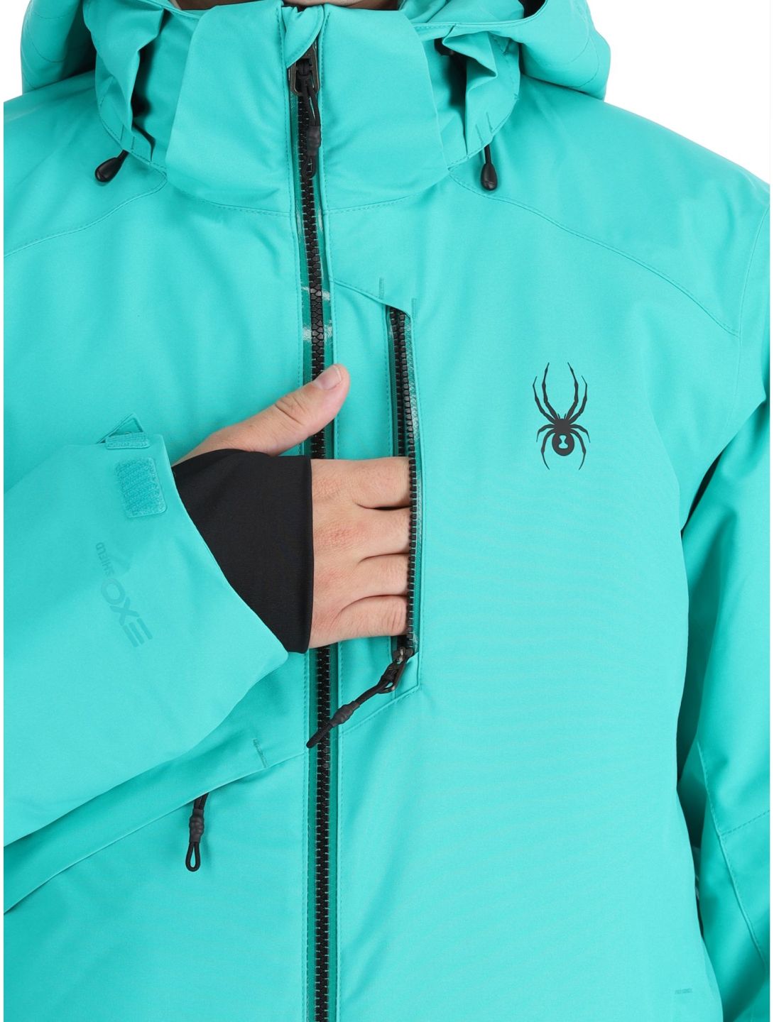 Spyder, Tripoint ski jacket men Teal Green green 