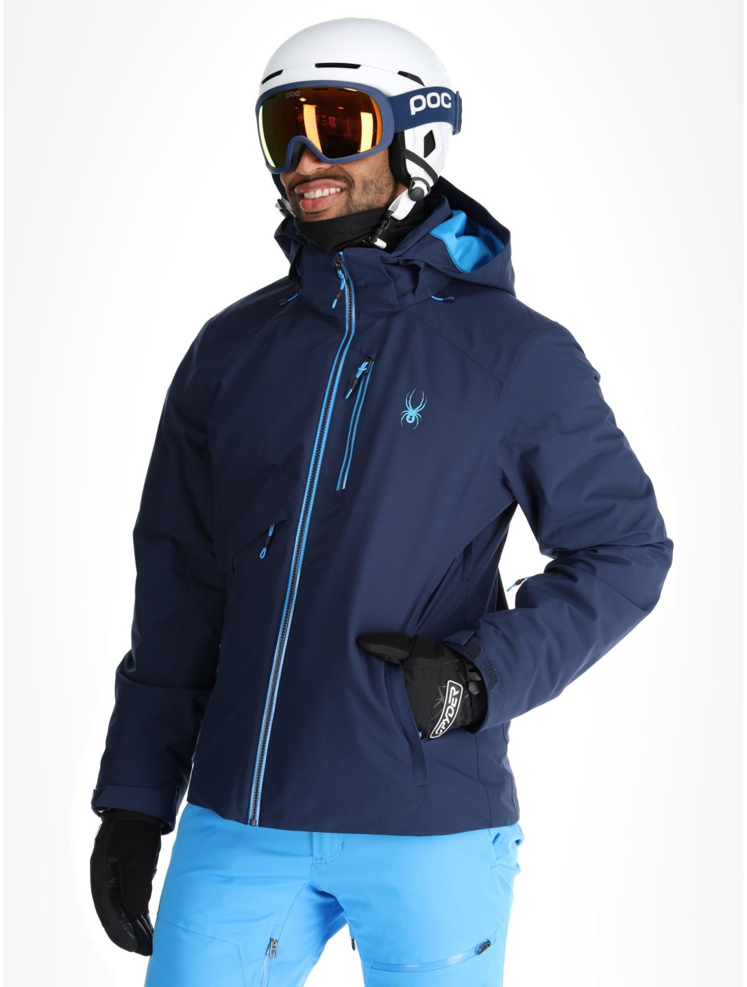 Spyder, Tripoint ski jacket men True Navy blue 