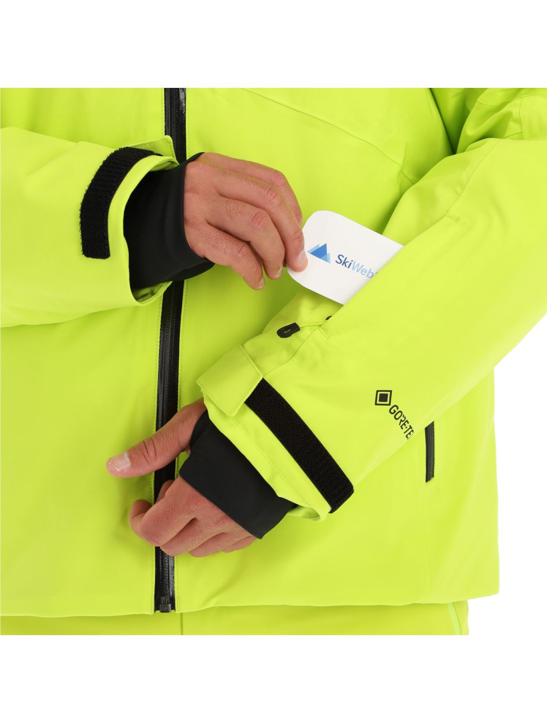 Spyder, Tripoint GTX ski jacket men lime green