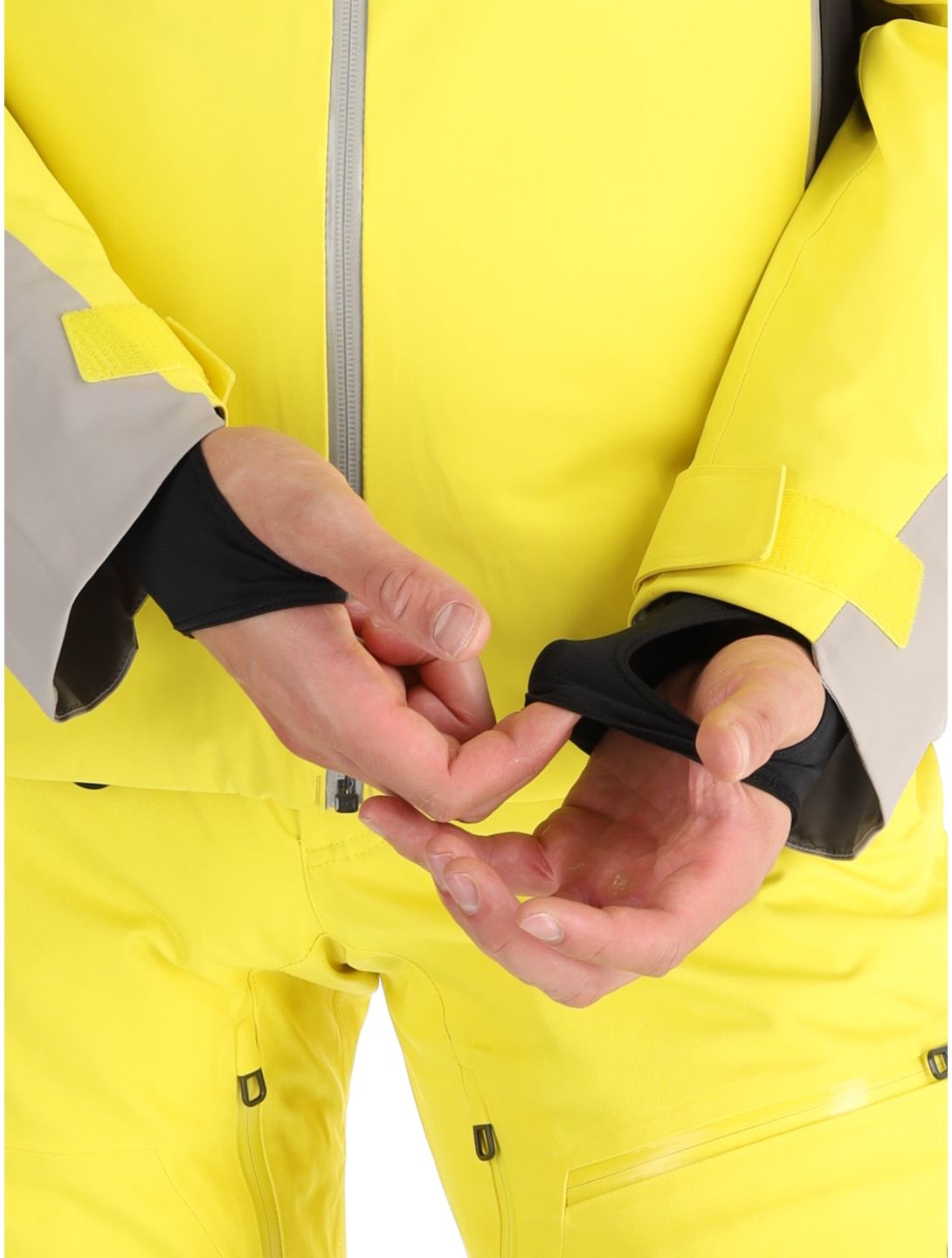 Spyder, Vanqysh ski jacket men Acid Yellow yellow 