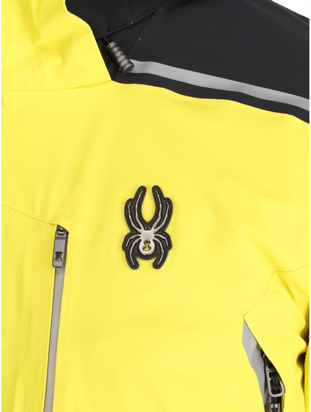 Spyder, Vanqysh ski jacket men Acid Yellow yellow 