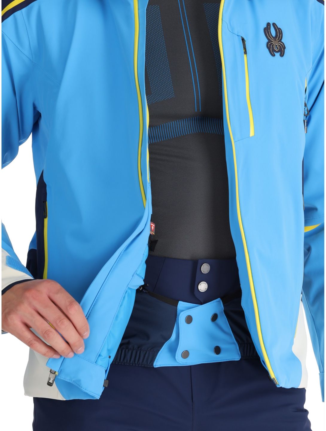 Spyder, Vanqysh ski jacket men Aether Blue blue 