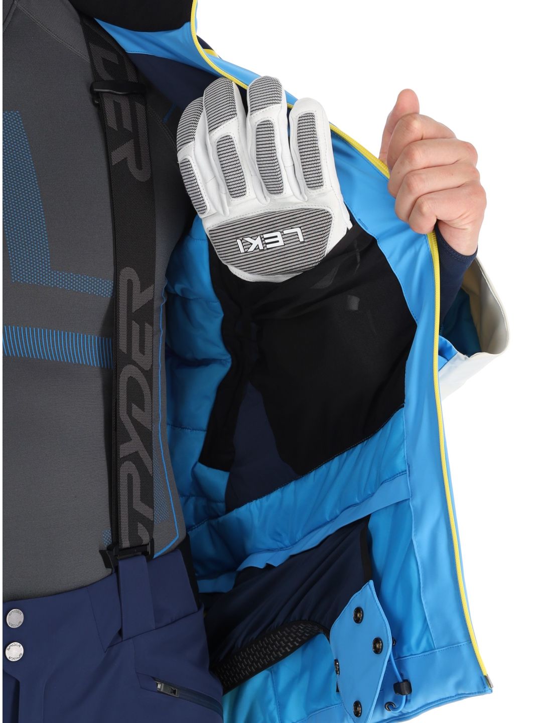 Spyder, Vanqysh ski jacket men Aether Blue blue 