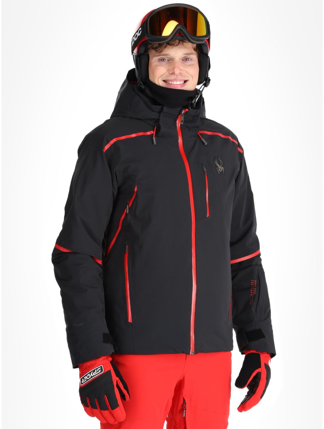 Spyder, Vanqysh ski jacket men Black black 