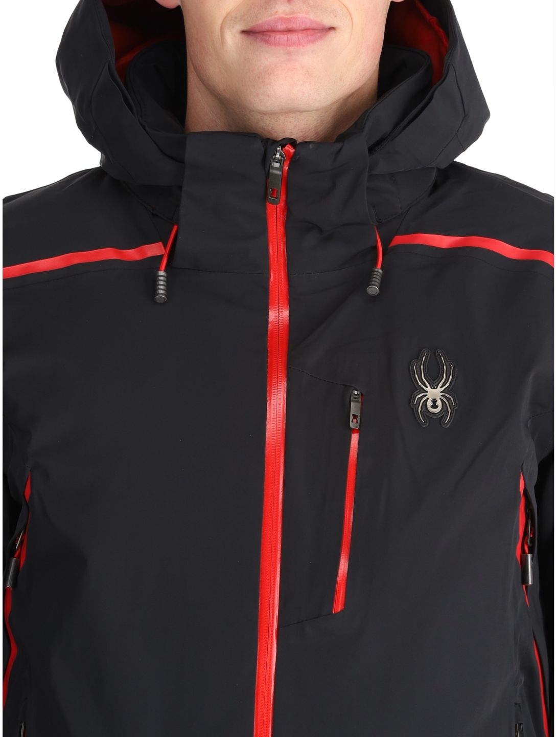 Spyder, Vanqysh ski jacket men Black black 