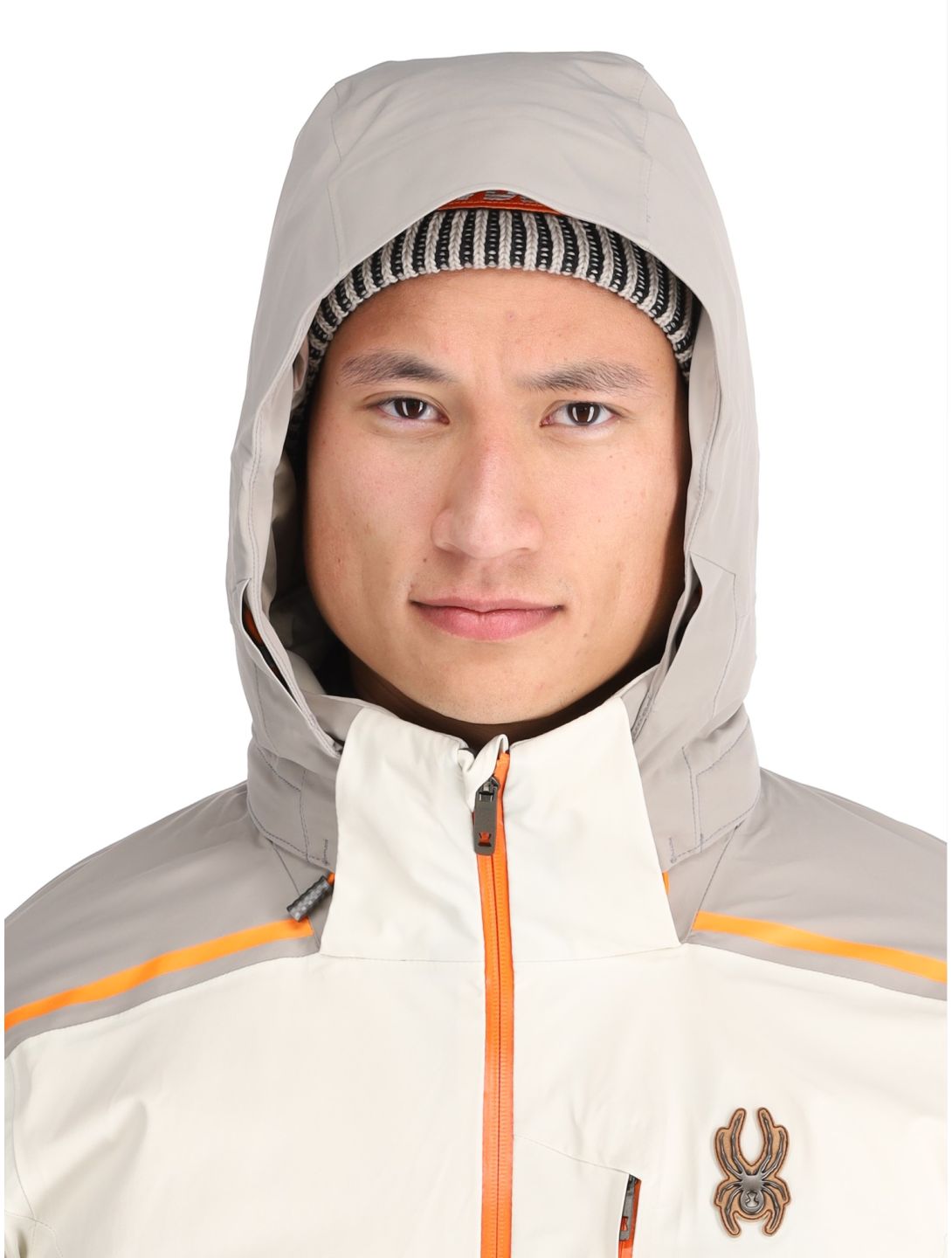 Spyder, Vanqysh ski jacket men Vanilla Latte beige 