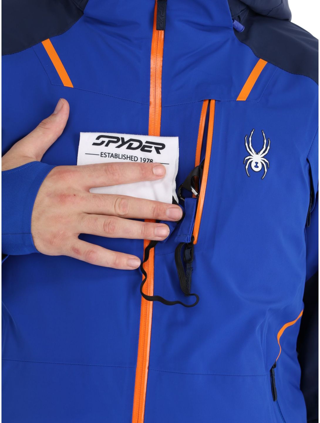 Spyder, Vanqysh Gtx ski jacket men Electric Blue blue 